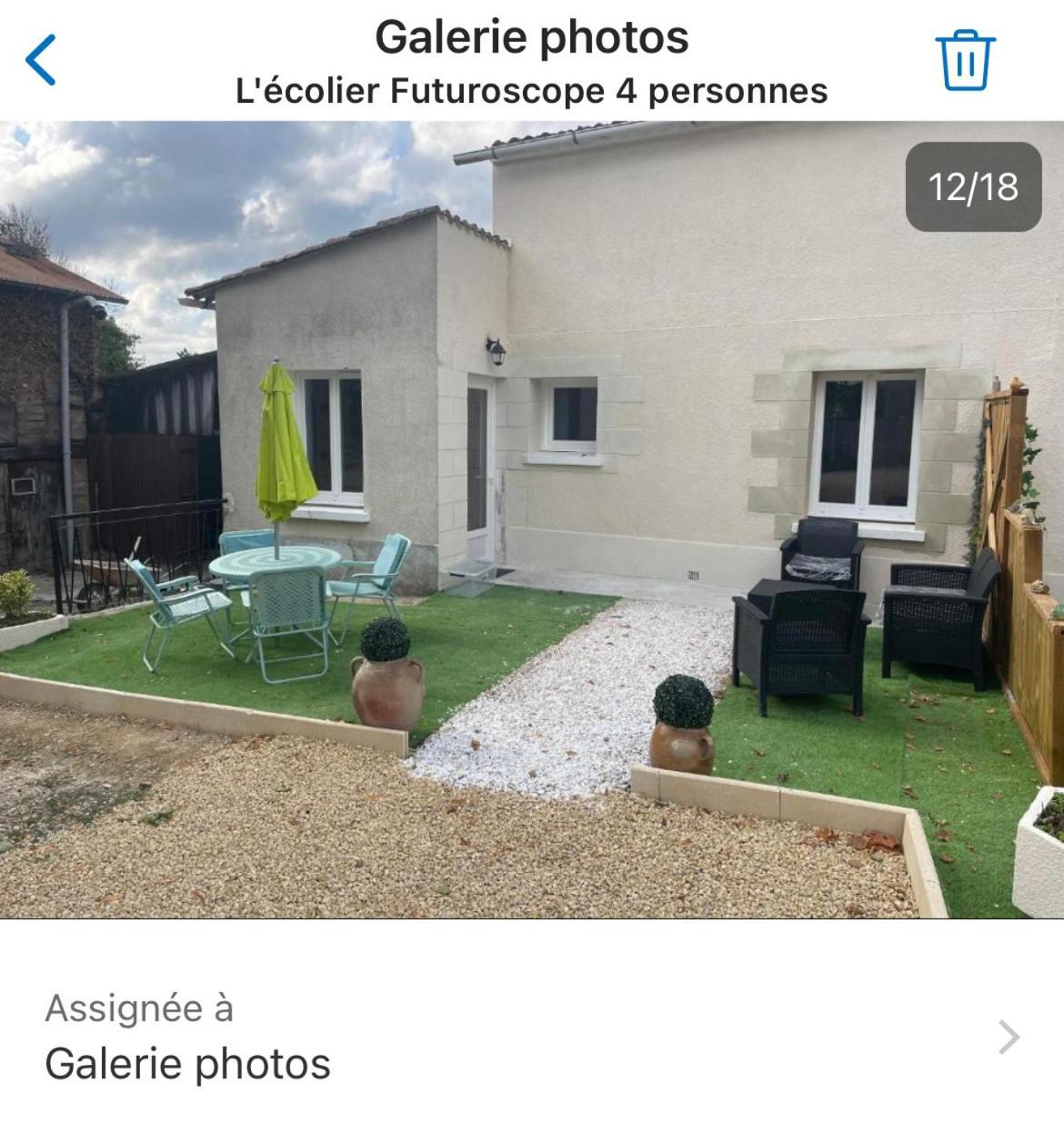 Appartamento L'Ecolier Futuroscope 4 Personnes Beaumont  Esterno foto